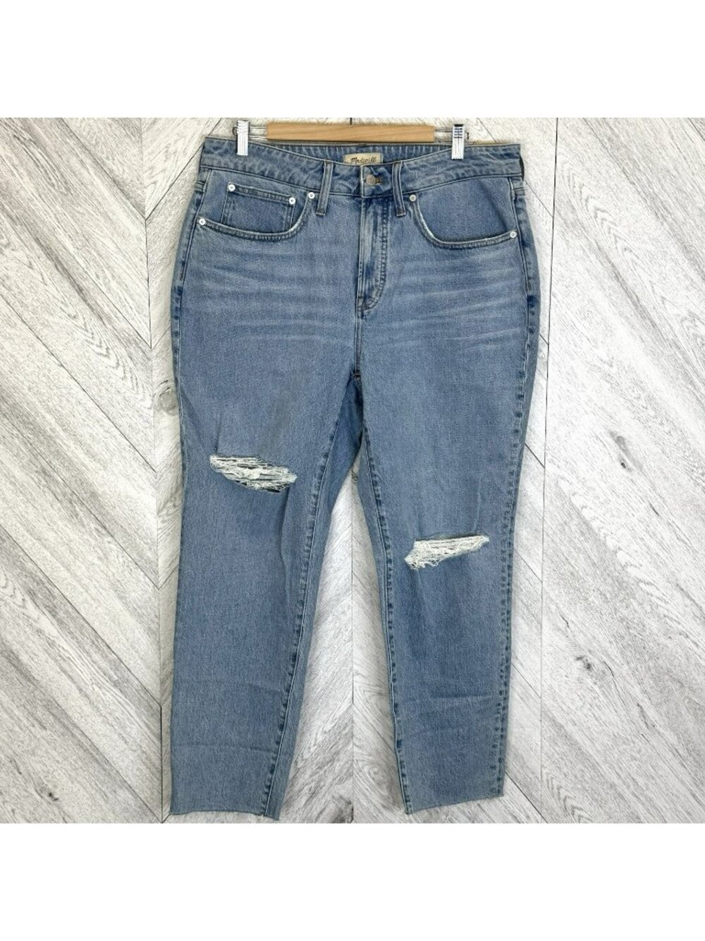 Madewell Jeans Womens 14W Blue The Curvy Perfect Vintage Jean Denim (36x28) NWT